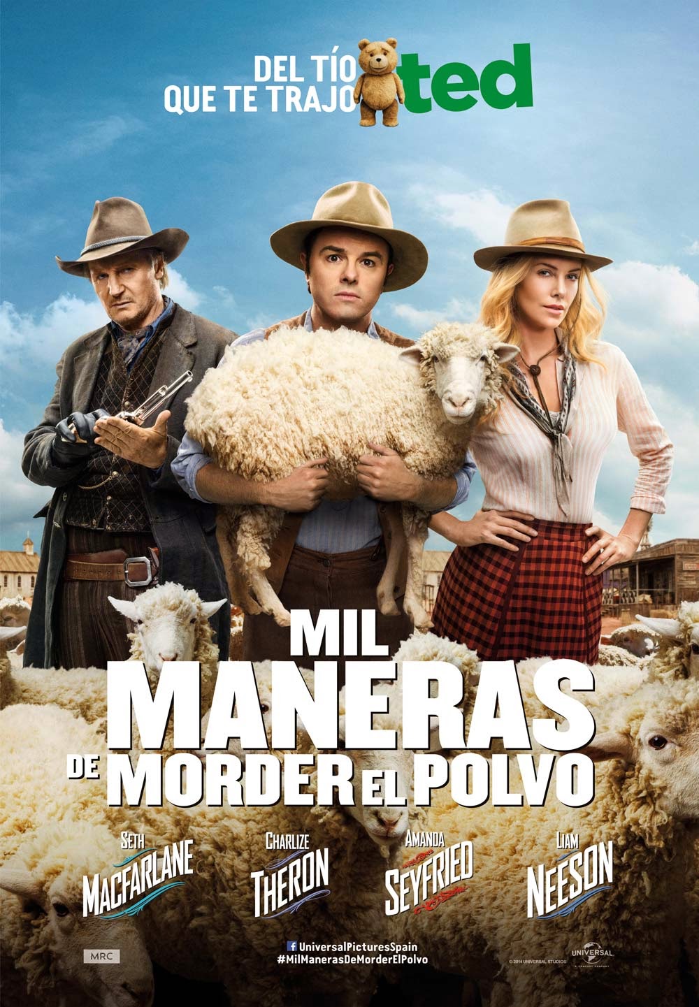 A MILLION WAYS TO DIE IN THE WEST -PUEBLO CHICO PISTOLA GRANDE